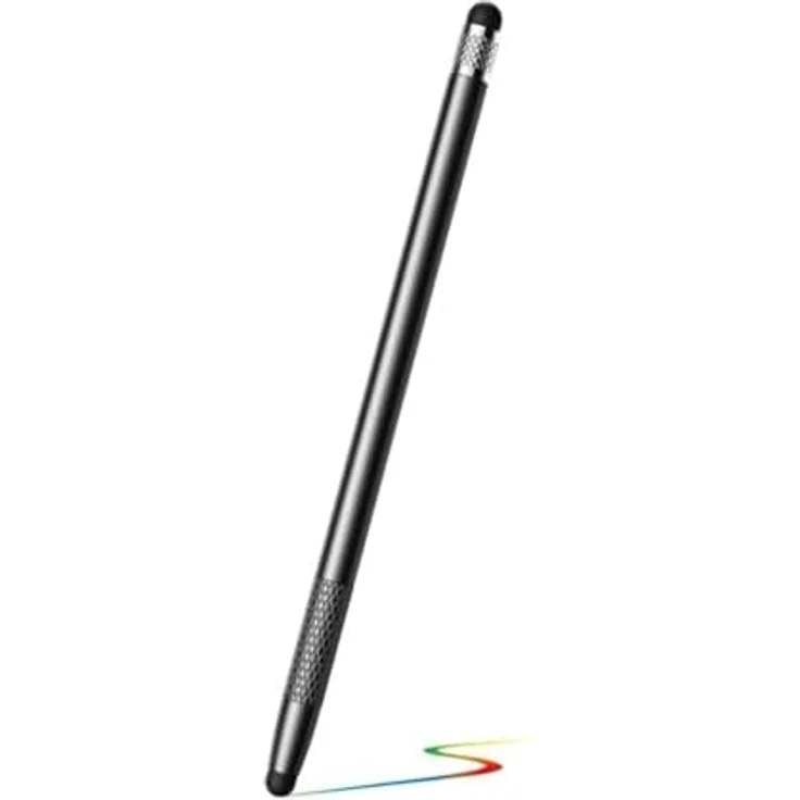 Joyroom JR-DR01, Passiver Stylus für Tablet und Smartphone, präzise Handhabung, schwarz, mit 2 austauschbaren Spitzen – Bild 1