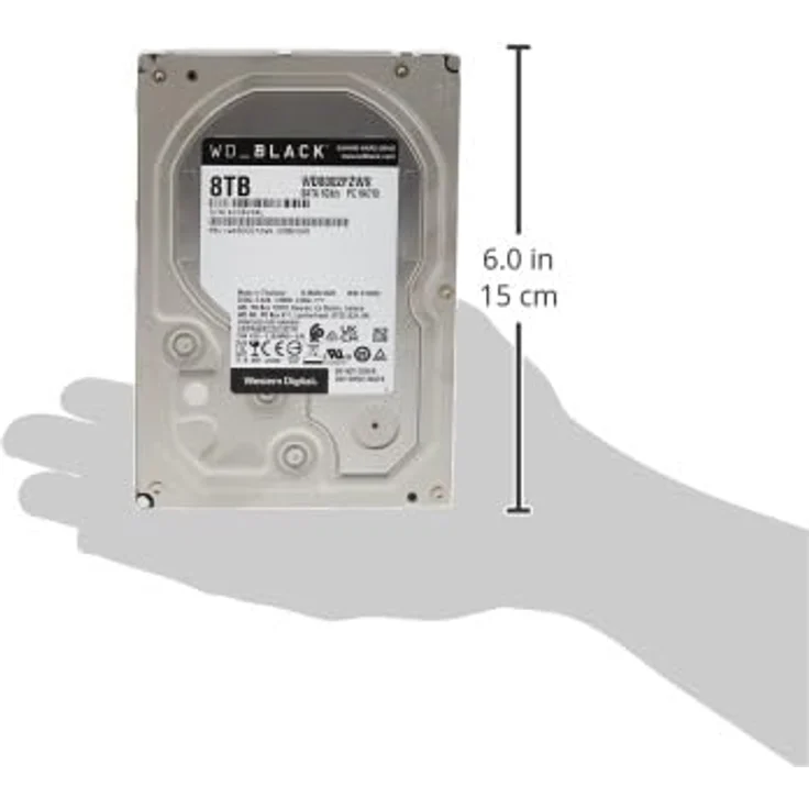 Western Digital WD Black WD8002FZWX 8TB – Bild 3