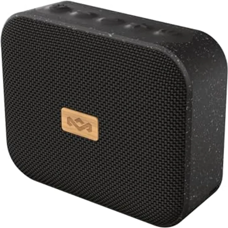House of Marley Jammin Signature Black, tragbarer Bluetooth Lautsprecher in Schwarz