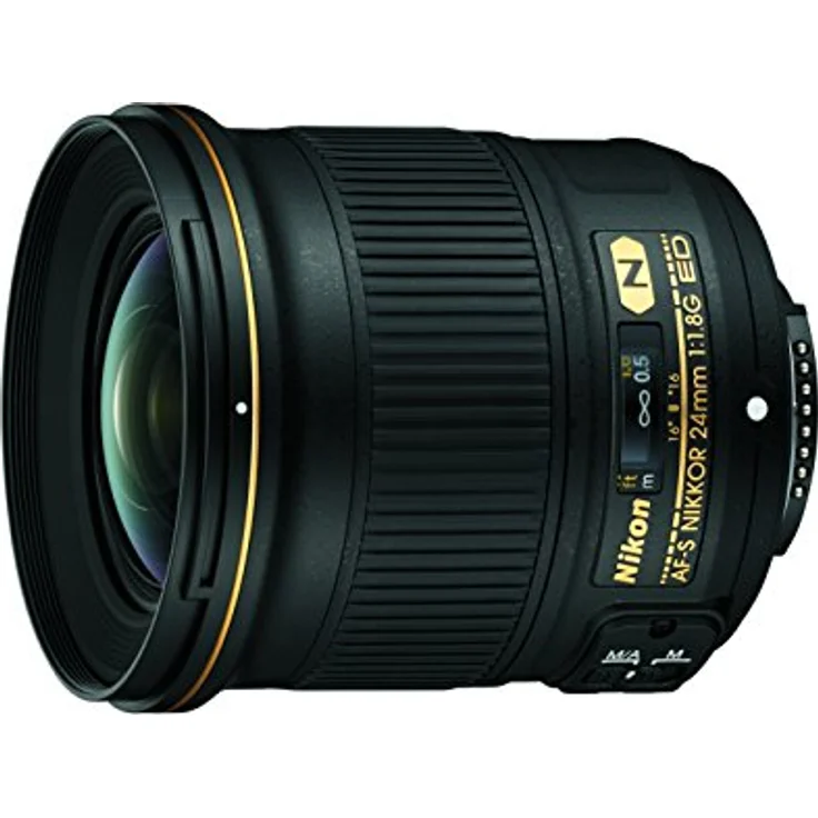 Nikon AF-S Nikkor 24mm 1:1.8G ED Objektiv (72 mm Filtergewinde) für Nikon-F-Bajonett schwarz – Bild 1