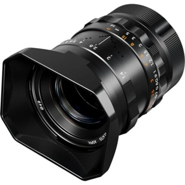 THYPOCH Simera 35mm f1.4 ASPH. Objektiv für Leica M Mount, Vollformat, Blendenöffnung f1.4, Schwarz – Bild 1