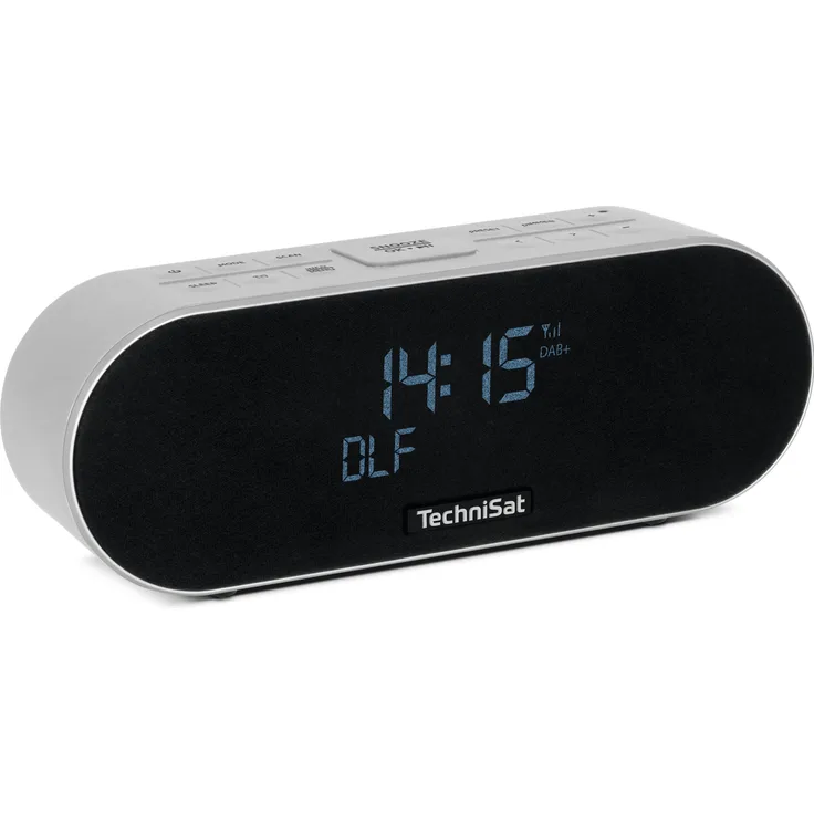 TechniSat DigitRadio 53 BT (FM, DAB+, UKW), Radio, Schwarz, Weiss