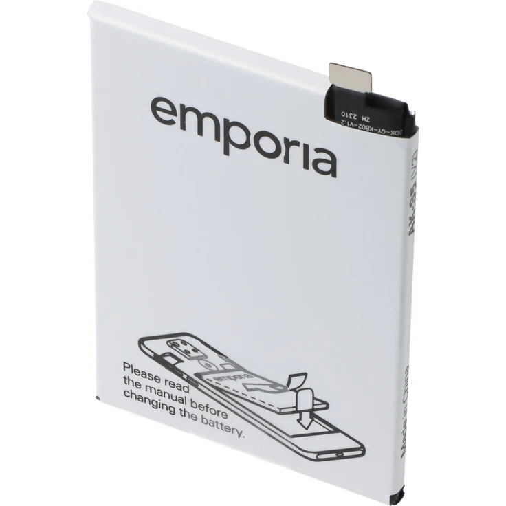 Emporia Originalakku SMART.5 AK-S5-BC, Lithium-Ionen Akku mit 3550mAh Kapazität und 3,85V Spannung