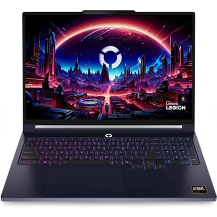 Lenovo Legion 7 Gaming AI Laptop, 16" WQXGA OLED 240Hz, AMD Ryzen AI 9 HX 470, 32GB RAM, 1TB SSD, NVIDIA GeForce RTX 5060, Windows 11, Nebula, 3 Monate GamePass