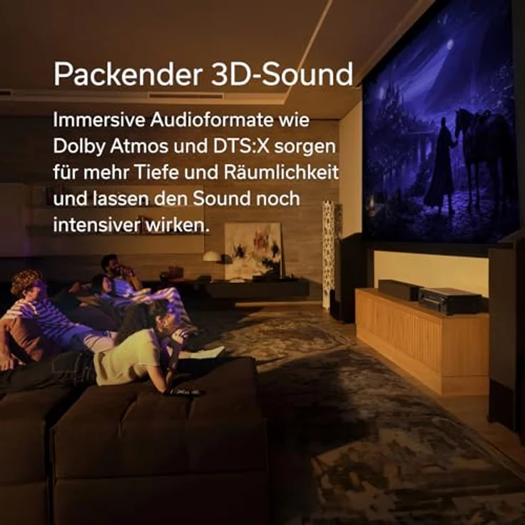 Denon AVC-X3900H 4K/8K 9.4-Kanal AV-Verstärker, 105 Watt, Dolby Atmos, HEOS Multiroom Technologie – Bild 5