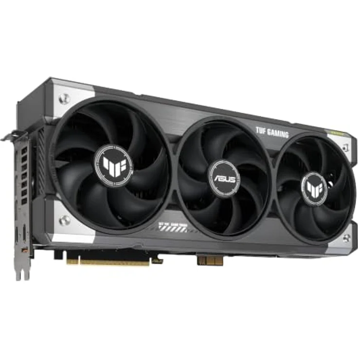 ASUS TUF-RTX5080-O16G-BTF-GAMING, GeForce RTX 5080, 16 GB GDDR7, 256 Bit, 7680 x 4320 Pixel, PCI Express 5.0, effizientes Kühlsystem mit zwei Lüftern – Bild 8