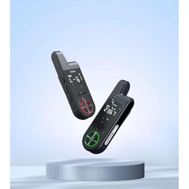 Hytera S1 mini HYT-S10 B1, ultraleichtes PMR-Funkgerät mit 0,5W, 446MHz, 750mAh Akku und festem Gürtelclip, schwarz – Bild 1