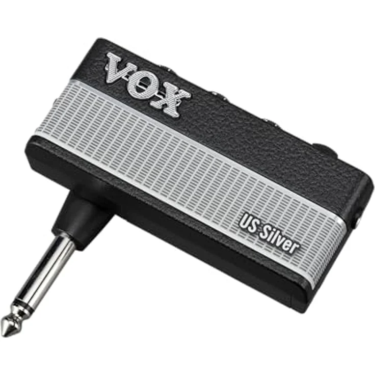 Vox amPlug3 US Silver, Kopfhörerverstärker mit US-Combo-Amp-Sound, Schwarz-Silber – Bild 2