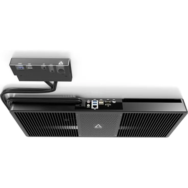 ARCTIC Senza 5700G No OS, Passiv gekühlter Mini-PC mit AMD Ryzen 7 5700G, 32 GB RAM, 1 TB M.2 SSD, HDMI und DisplayPort für hochauflösende Monitore