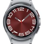 Samsung Galaxy Watch6 Classic 43mm - LTE Body only silver - Wellness und Fitness Funktionen, Saphirglas Display, EKG und Blutdruck-Funktion