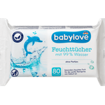 babylove Feuchttücher mit 99 % Wasser