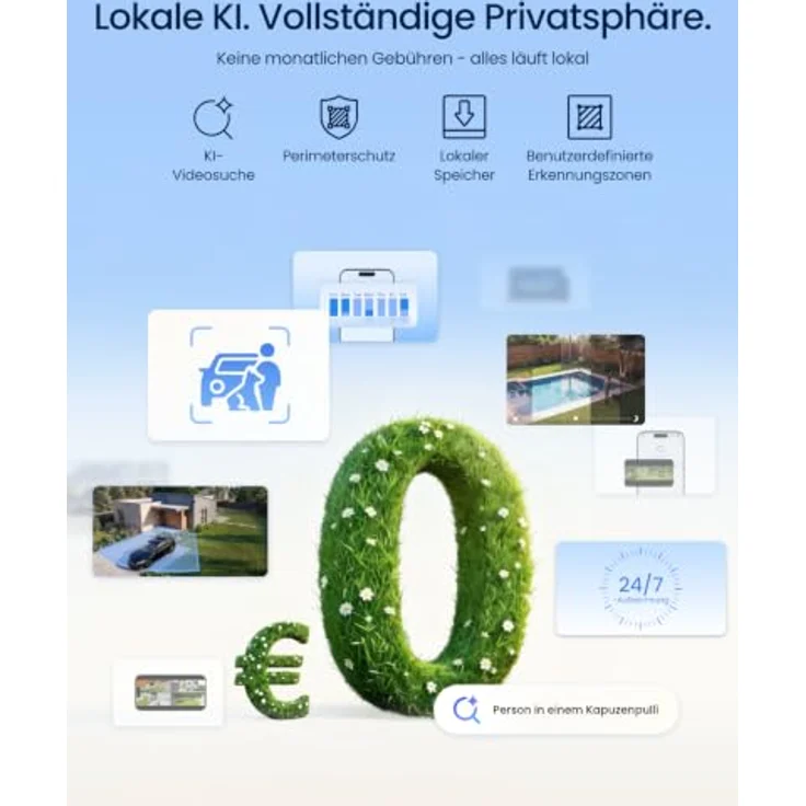 Reolink OMVI 3i, WiFi WLAN Kamera Outdoor mit 10MP+8MP Dreifachobjektiv, 24/7-Aufzeichnung, dualband Wi-Fi 6, IP66 wetterfest – Bild 5