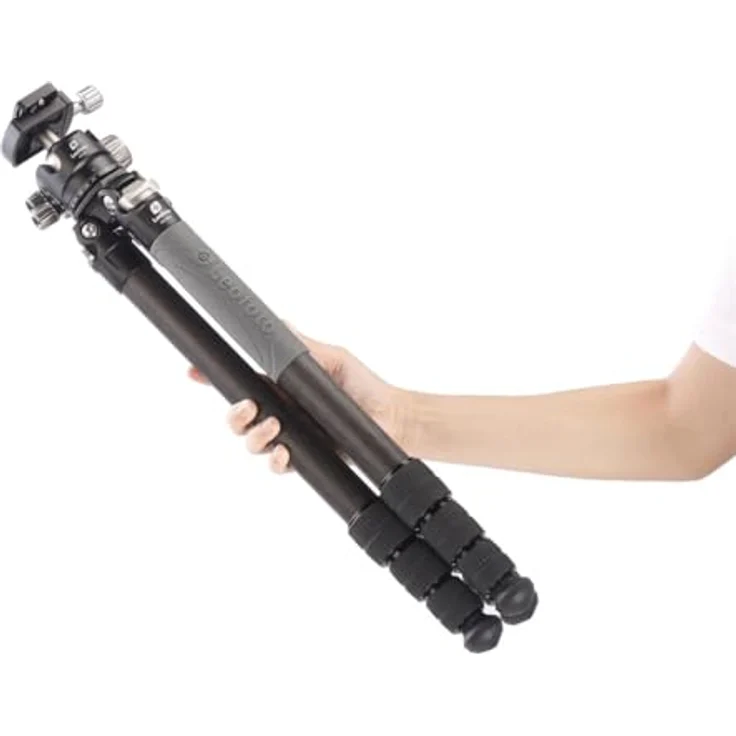 Leofoto Ranger RF-324C + LH-40 Kugelkopf Carbon-Stativ – Bild 6