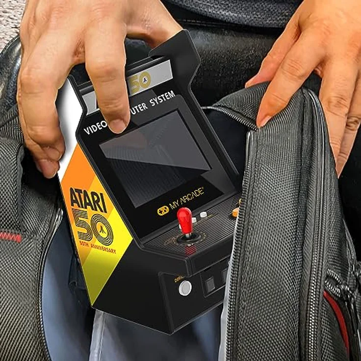 ATARI ATARI Micro Player Pro, tragbare Konsole mit klassischen Spielen und modernster Technologie – Bild 6
