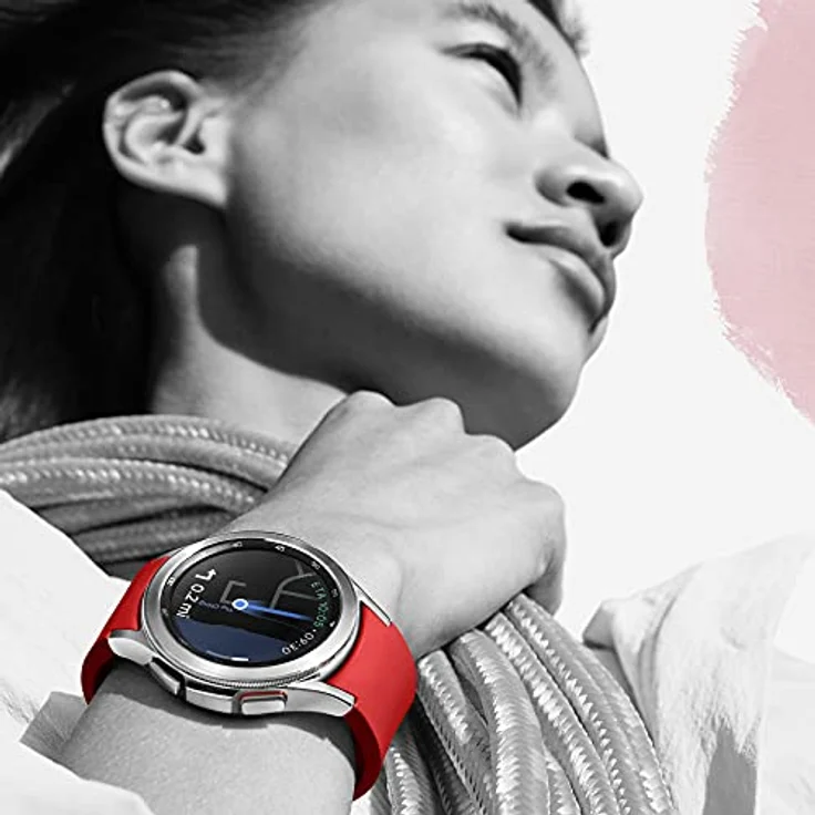Samsung Galaxy Watch4 Classic, Runde Bluetooth Smartwatch mit drehbarer Lünette, Fitness-Tracker, 46 mm, Schwarz, inkl. 36 Monate Herstellergarantie [Exkl. bei Amazon] – Bild 4