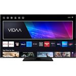 Toshiba Fernseher 65 Zoll Smart TV - VIDAA TV (4K UHD LED TV, Dolby Vision HDR, Triple-Tuner) 65UV3463DA, Schwarz