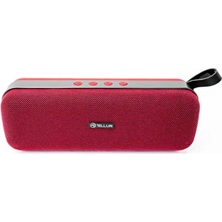 TELLUR Loop Bluetooth Lautsprecher mit Radio, 10W, Kompakte Musikbox Bluetooth mit True Wireless Stereo, Radio Bluetooth Box, Freisprechfunktion, USB, MicroSD/TF-Steckplatz, AUX-Buchse 3,5 mm, BT 5.0 – Bild 3