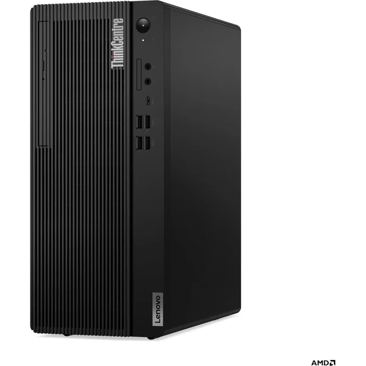Lenovo ThinkCentre M75t Gen 5, Tower-PC mit Ryzen 5 8500G, 16 GB RAM, 512 GB SSD, Radeon 740M, Wi-Fi 6E, schwarz