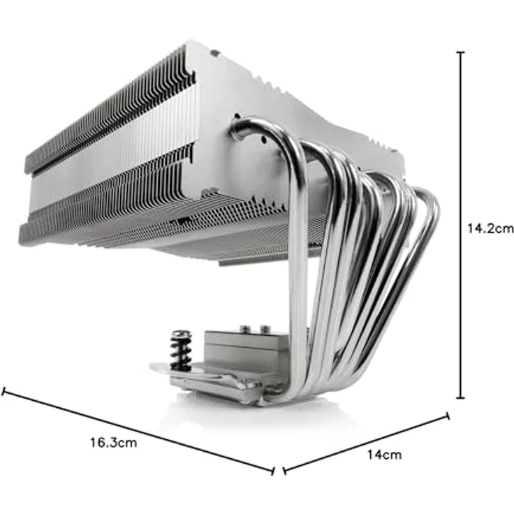 Noctua NH-CS14 - Prozessorkühler - (LGA1156 Socket, Socket AM2, Socket AM2+, Socket AM3, LGA1155 Socket, Socket AM3+, LGA2011 Socket, Socket FM1, Socket FM2, LGA1150 Socket, Socket FM2+, LGA2011-3 Socket) - 140 mm (NH-C14S) - Preisvergleich – Bild 6