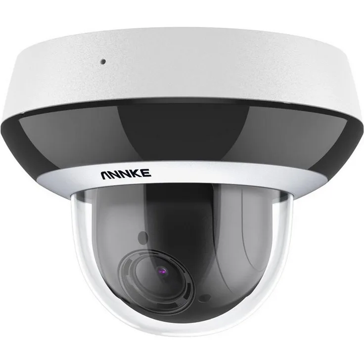 Annke Überwachungskamera I91BK 4 MP PoE PTZ Dome (IK10 Vandalismusschutz, 4x optischer Zoom, Personenerkennung, ONVIF)