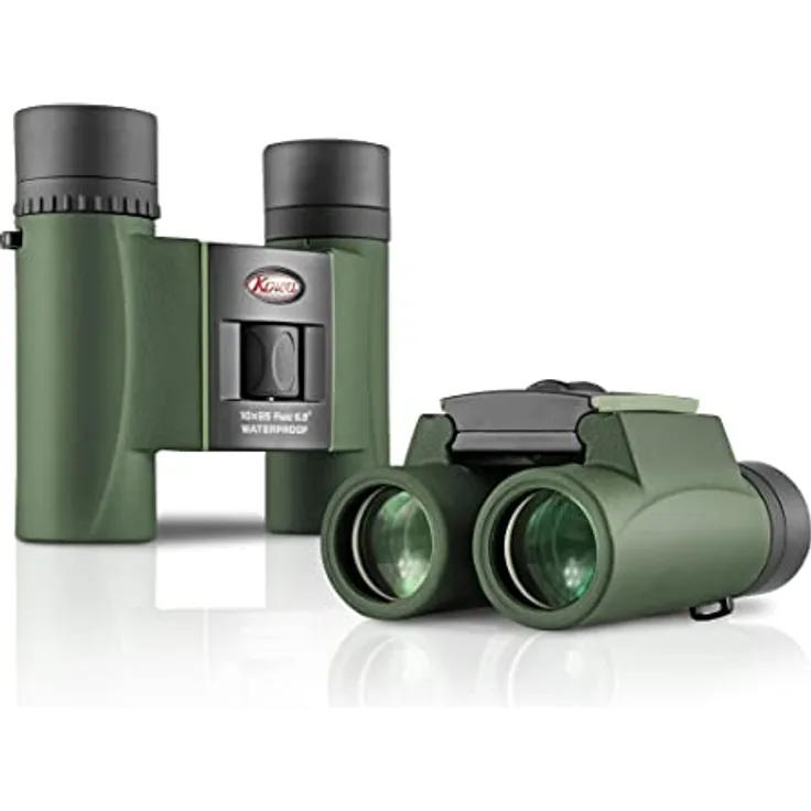 Kowa Verrekijker SVII 10x25, Fernglas mit 10-facher Vergrößerung, 25 mm Durchmesser, leicht und kompakt, schwarz