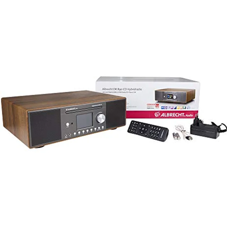 Albrecht DR890 DAB+-Internet-Radio, 27389.02, inkl. CD-Player, WLAN-Schnittstelle und Bluetooth für Musik-Streaming, Testsieger: Preis-Leistung sehr gut – Bild 6