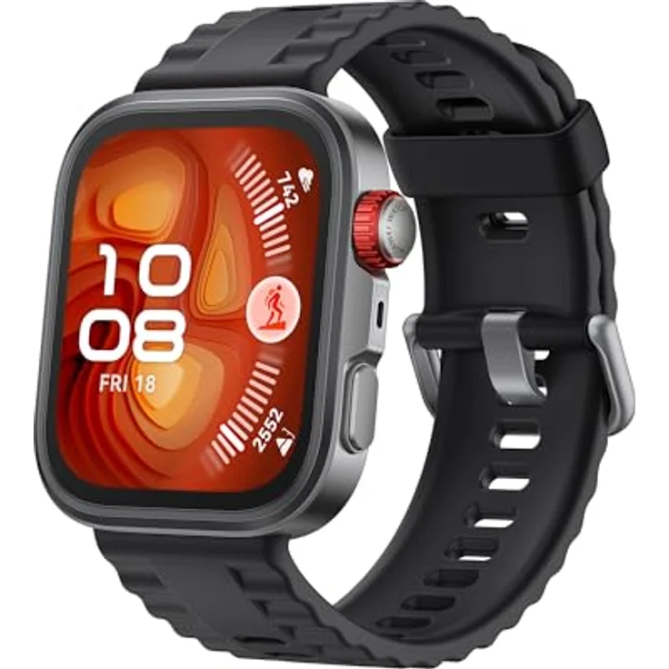 HUAWEI WATCH FIT 4 Pro, 1,82 Zoll AMOLED-Farbdisplay Smartwatch Outdoor-Sport, Saphirglas und Titan, bis zu 10 Tage Akkulaufzeit – Bild 2