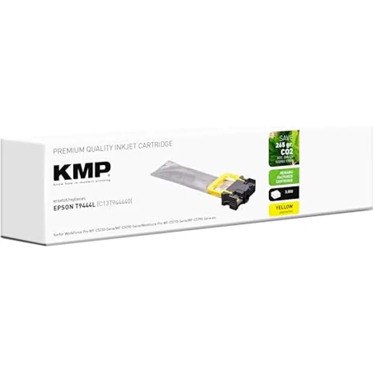 KMP Tinte ers. Epson T9444L Y, gelbe Tintenpatrone für Drucker