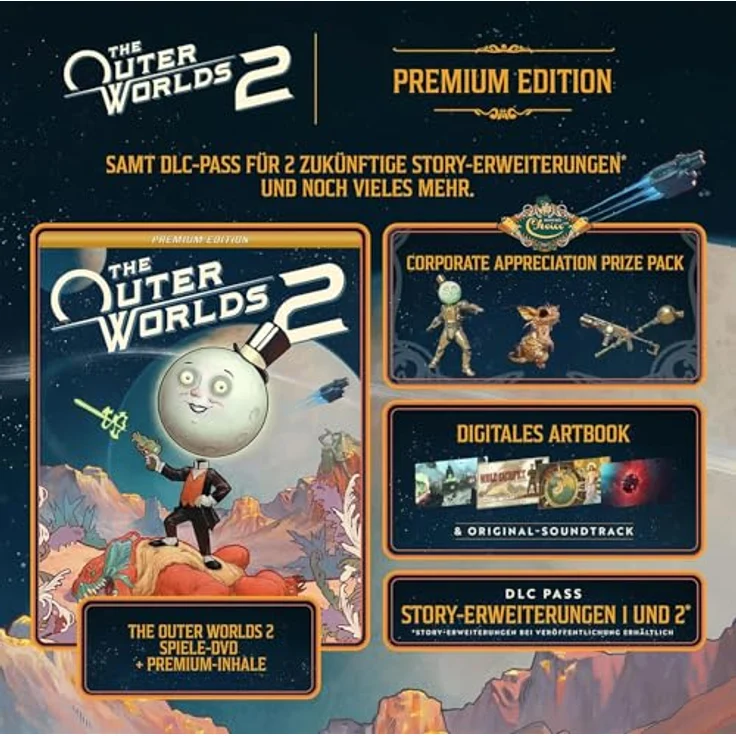 Xbox The Outer Worlds 2 – Premium Edition – Disc, inkl. DLC-Pass für zukünftige Story-Erweiterungen, digitales Artbook und Soundtrack, Xbox Series X – Bild 2