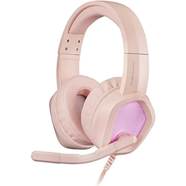 Mars Gaming MH320P, RGB Gaming-Mikrofon mit Geräuschunterdrückung, rosa – Bild 2