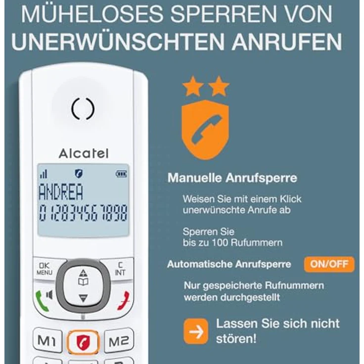 Alcatel F530 Candy-Bar – Bild 5