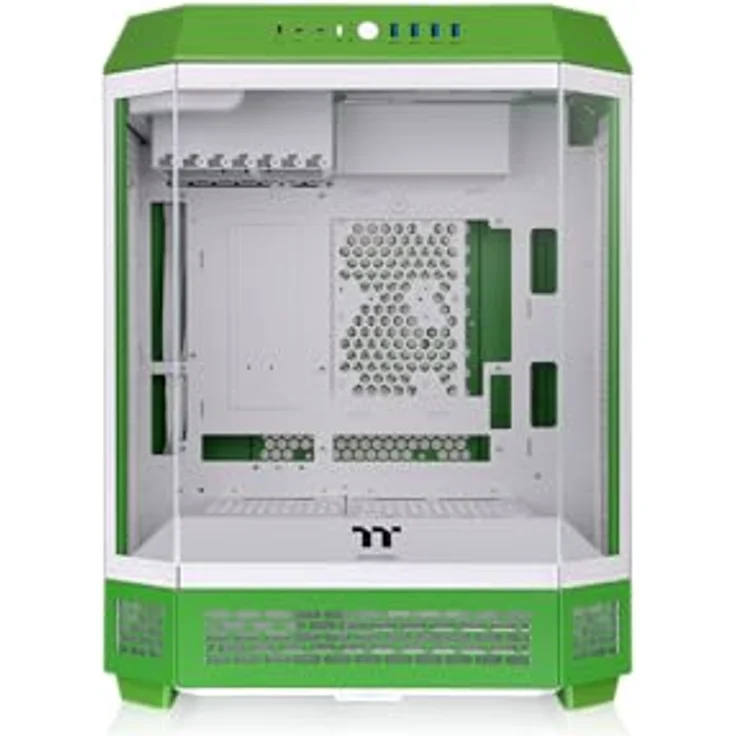 Thermaltake The Tower 600, Midi-Tower PC Gehäuse mit 3x Tempered Glass, geeignet für ATX/mATX/Mini-ITX, hellgrün – Bild 2