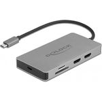 Delock USB Type-C Dockingstation 4K - Dual HDMI MST/USB 3.2