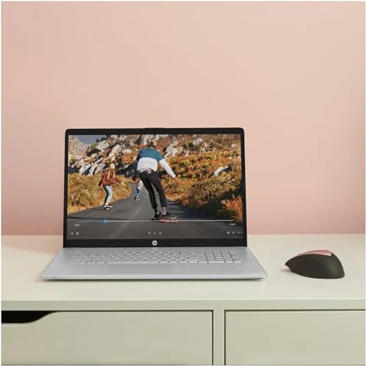 HP 17-cn3659ng Full HD Notebook, 43,9 cm (17.3 Zoll), Intel Core i5 bis max. 4,6 GHz, 16 GB RAM, 512 GB SSD, Silber, Windows 11 Home – Bild 6