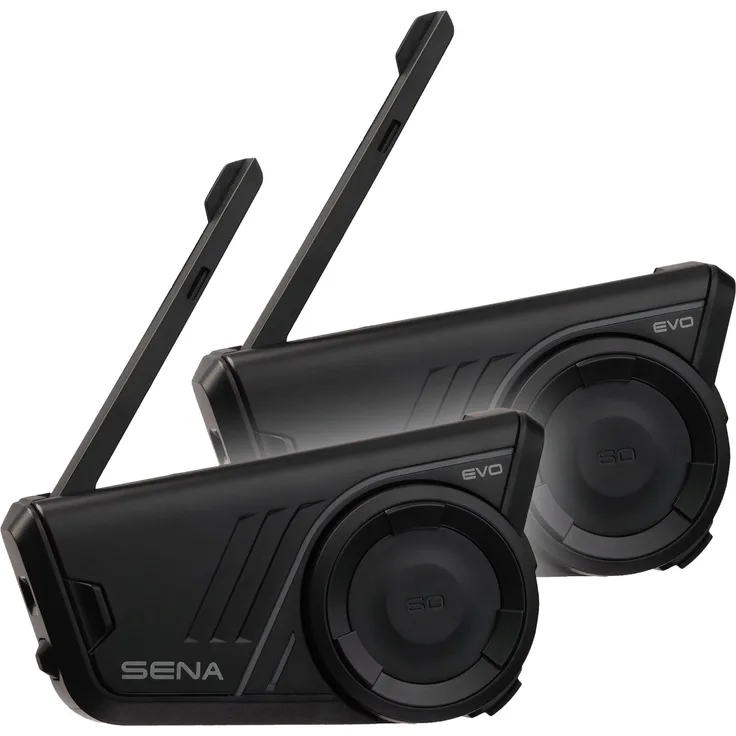 Sena 60S Evo Double Pack Sound by Bose, Kommunikationssystem mit Mesh Intercom 3.0 und KI-Rauschunterdrückung