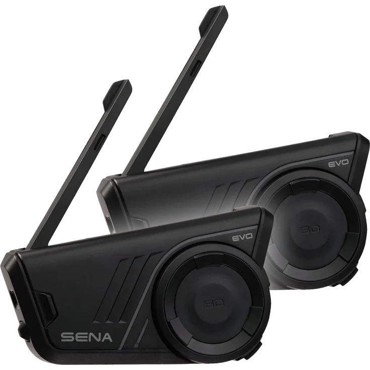 Sena 60S Evo Double Pack Sound by Bose, Kommunikationssystem mit Mesh Intercom 3.0 und KI-Rauschunterdrückung