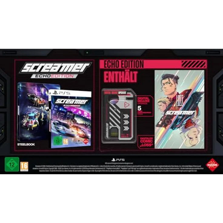 MILESTONE Screamer Echo Edition - PlayStation 5, Rennspiel mit Premium Steelbook und 5 DLC-Paketen – Bild 2