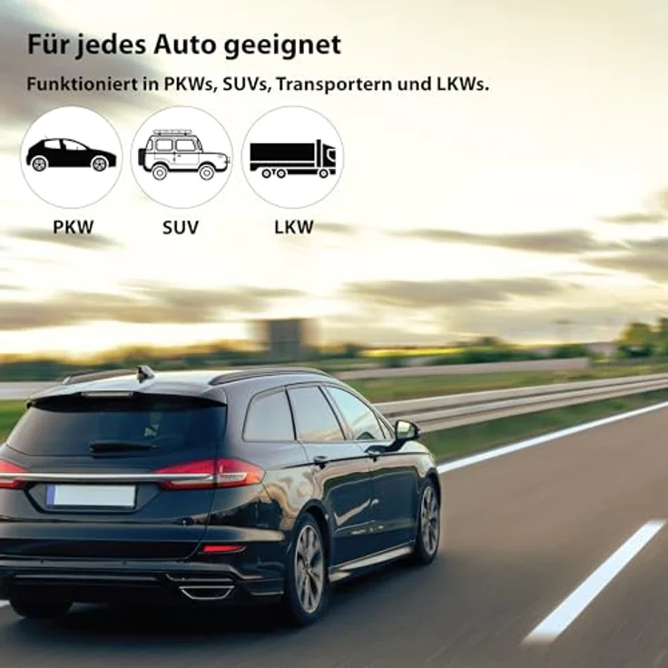 Technaxx TX-320, Wireless Car Play & Android Auto Display 7", Bluetooth 5.0, FM-Transmitter, AUX-Ausgang, eingebauter Lautsprecher, MicroSD-Steckplatz, Armaturenbrett-/Windschutzscheibenhalterung – Bild 8
