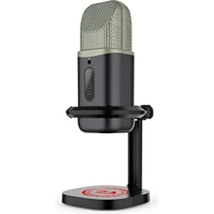 Redragon GM305 ECHOWAVE, Mikrofon mit RGB-Beleuchtung, Niere und Omnidirektional, USB-C Anschluss, hohe Abtastrate bis 192 kHz, Touch-Lautstärkeregelung – Bild 1
