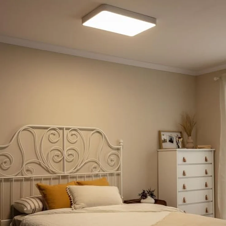 LEDKIA LIGHTING Plafón LED 40W Rectangular Metal CCT Seleccionable Hidria CCT Weiß - Smarte Deckenbeleuchtung mit Zuverlässiger Langlebigkeit – Bild 5