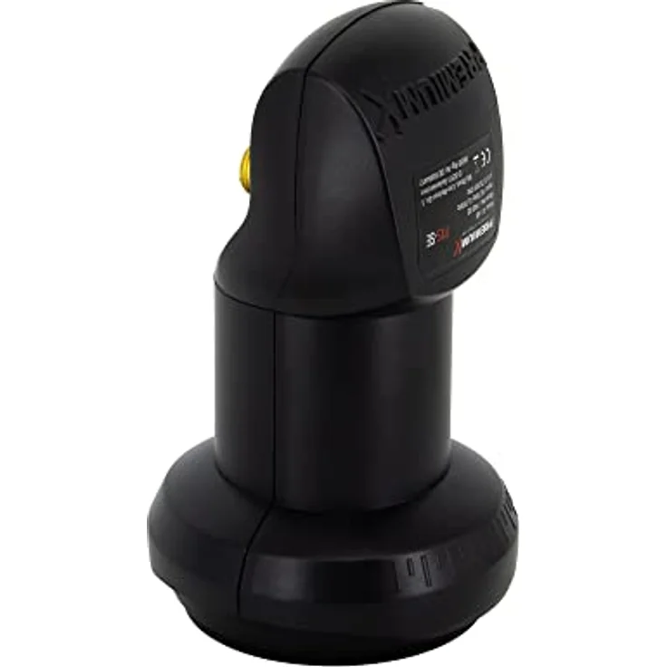 Premium X Single LNB 0,1 dB Digital Sat Empfangs Kopf für 1 Teilnehmer LMB LNC HDTV Full HD 3D 4K + 2 F-Stecker 7,5mm vergoldet – Bild 3