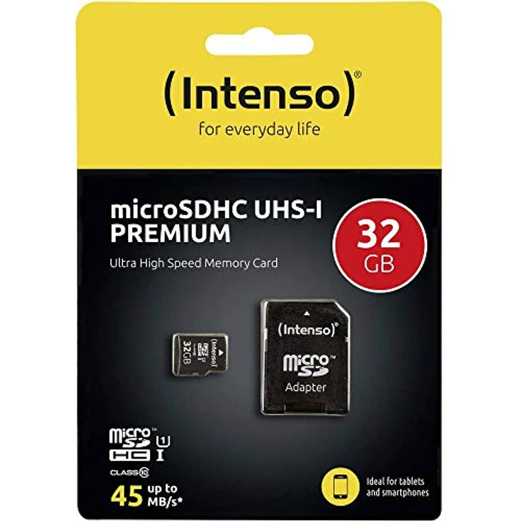 Intenso Micro SDHC 32GB Class 10 Speicherkarte inkl. SD-Adapter (UHS-I) – Bild 4