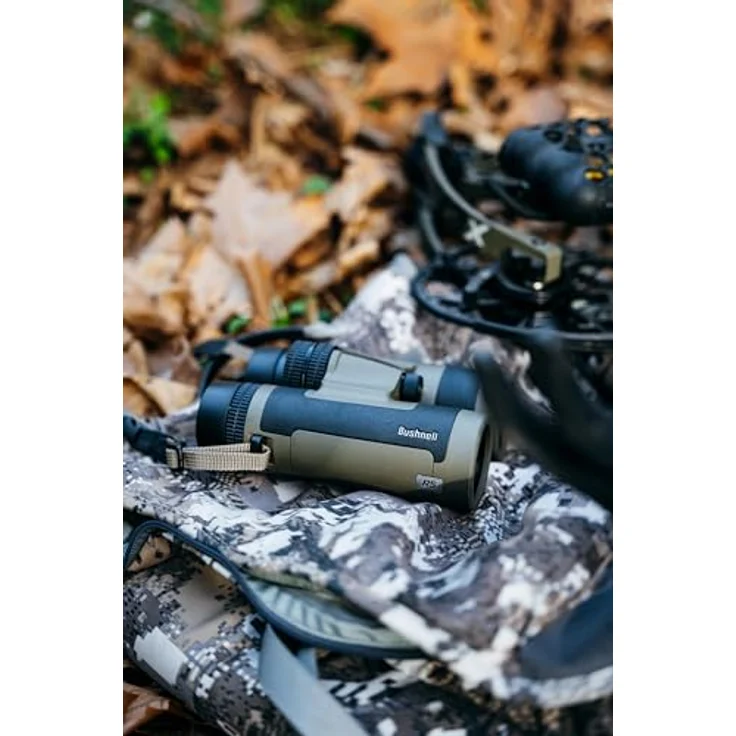 Bushnell R5 Fernglas, 10x42mm, HD-Optik, wasserdicht mit EXO Barrier-Beschichtung, Ranger Green – Bild 7
