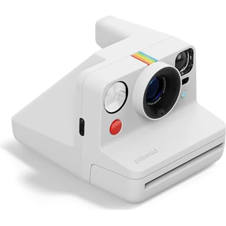 Polaroid Now+ Generation 3 Sofortbildkamera mit Bluetooth-Verbindung in Weiß – Bild 3