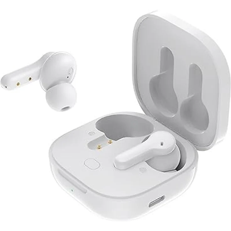 QCY Wireless Earphones TWS T13x (White) - ANC, 8 h, Kabellos, Kopfhörer, Weiss – Bild 6