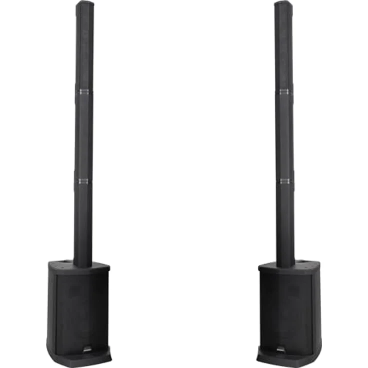 McGrey E-208LAB Aktiv Line Array Akku-Säulenanlage Stereo Set Schwarz - 200 Watt, Bluetooth, Subwoofer 8" – Bild 1
