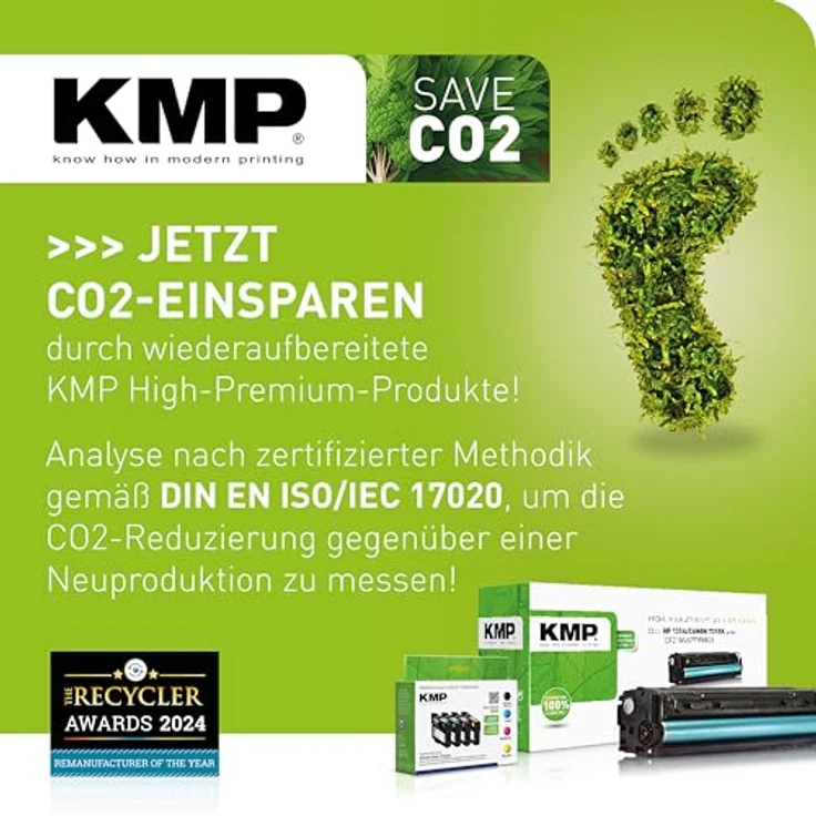 KMP 1745.4001 H168BX F6U68AE Tintenpatrone – Bild 4