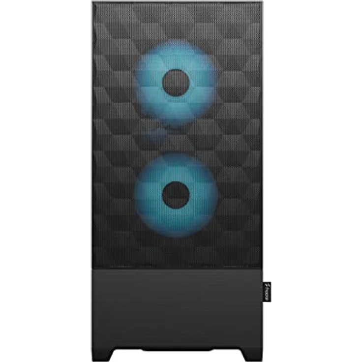 Fractal Design Pop Air RGB - Cyan Core TG Clear Tint (Midi-Tower-Gehäuse mit Seitenfenster aus Gl... – Bild 2