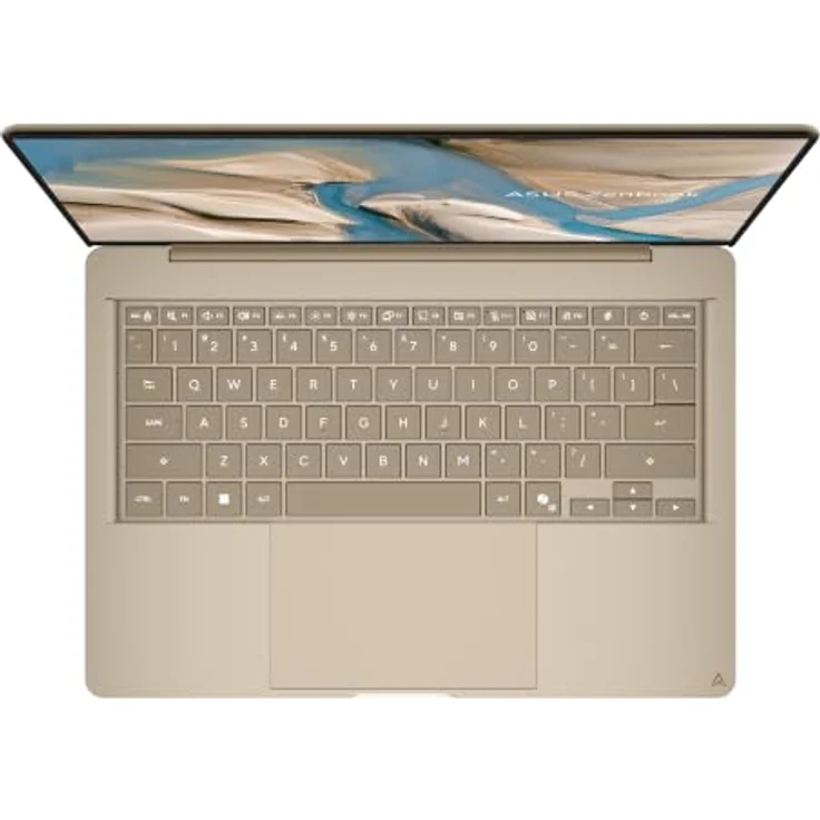 ASUS Zenbook 14 Beige UX3480QA-U1157W, 14 Zoll OLED Laptop mit Snapdragon X1, 16 GB RAM, 512 GB SSD, Windows 11 Home – Bild 3