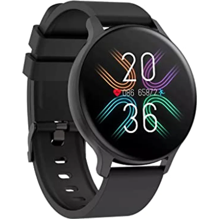 CANYON Smartwatch Badian SW-68 Black 45mm DE – Bild 2